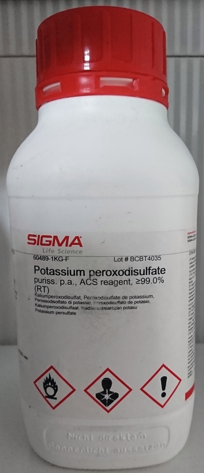 Peroxodisulfate de potassium 1Kg